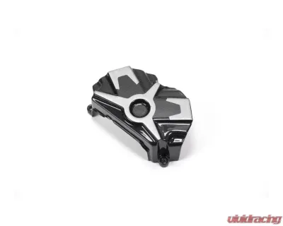 Ilmberger 3pc Gloss Cam Belt Covers w/ Chrome Decal Ducati XDiavel/XDiavel S 2016+ - ZAO.099.XD16G.K