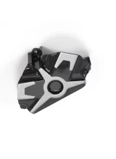 Ilmberger 3pc Gloss Cam Belt Covers w/ Chrome Decal Ducati XDiavel/XDiavel S 2016+                                     - ZAO.099.XD16G.K - Image 10
