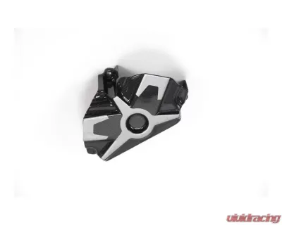 Ilmberger 3pc Gloss Cam Belt Covers w/ Chrome Decal Ducati XDiavel/XDiavel S 2016+ - ZAO.099.XD16G.K