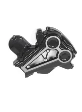Ilmberger 3pc Gloss Cam Belt Covers w/ Chrome Decal Ducati XDiavel/XDiavel S 2016+                                     - ZAO.099.XD16G.K - Image 12