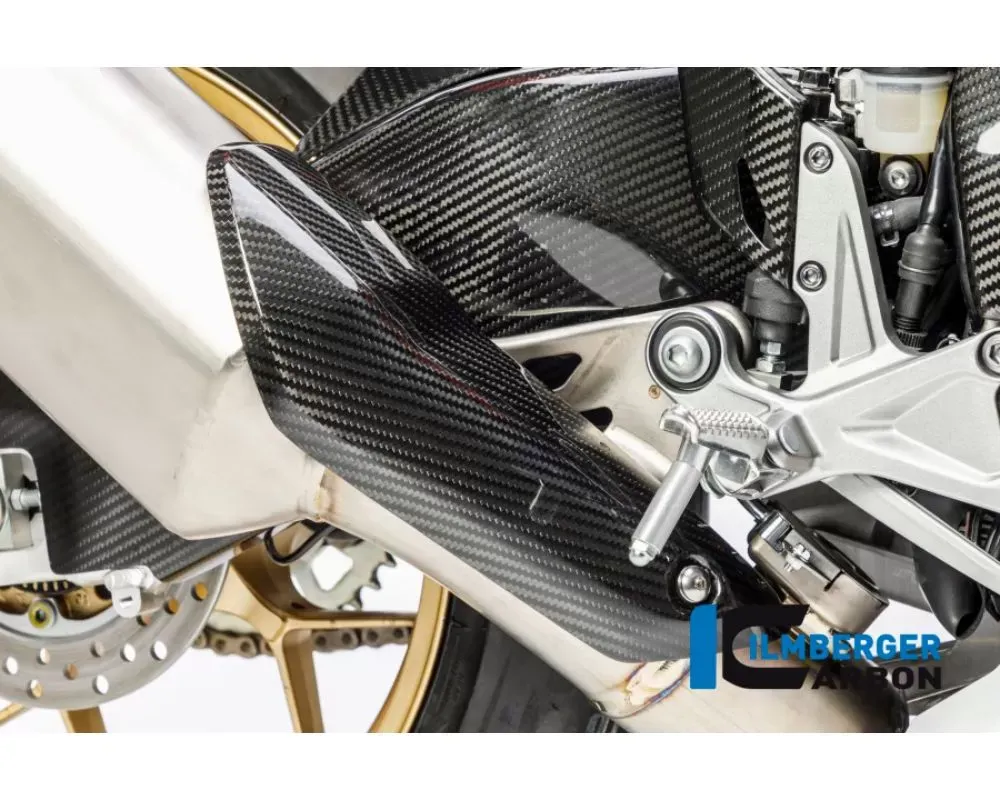 Ilmberger Muffler Exhaust Protection Carbon - Honda CBR 1000 RR 2017 - ASC.004.CBR17.K
