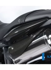 Ilmberger Exhaust Protection Left Carbon - Triumph Street Triple 675                                     - AHL.003.TRSTR.K - Image 4