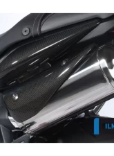 Ilmberger Exhaust Protection Left Carbon - Triumph Street Triple 675                                     - AHL.003.TRSTR.K - Image 5