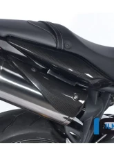 Ilmberger Exhaust Protection Right Carbon - Triumph Street Triple 675                                     - AHR.004.TRSTR.k - Image 2