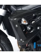 Ilmberger Radiator Cover Left Carbon - Triumph Street Triple 675                                     - WKL.009.TRSTR.K - Image 3