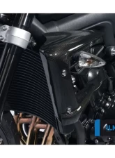 Ilmberger Radiator Cover Left Carbon - Triumph Street Triple 675                                     - WKL.009.TRSTR.K - Image 6