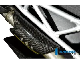 Ilmberger Exhaust Protector Carbon - Ducati Hypermotard