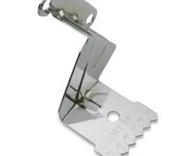 Proform Engine Timing Tab; Chrome; Fits Small Block Chevy using 6-3/4 or 7 Inch Balancer