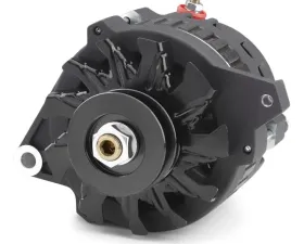 Proform CS130 Alternator; 160 AMP; 1-Wire; V-belt Pulley; Black Crinkle; 100% New