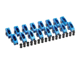 Proform Engine Roller Rocker Arm Set; 1.6 Ratio 3/8 Stud; Self Aligning ; Fits SB Chevy