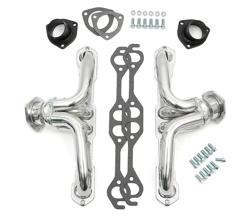 Hedman Hedders CAMARO, CHEVELLE/EL CAMINO HEADERS; 283-400; 1-1/2in SUPER-SHORT TUBE- HTC Chevrolet - 68396