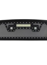 Paramount Automotive Evolution Stainless Steel Wire Mesh Packaged Grille Black w/ LED                                     - 48-0848 - Image 4