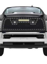 Paramount Automotive Evolution Stainless Steel Wire Mesh Packaged Grille Black w/ LED                                     - 48-0848 - Image 4