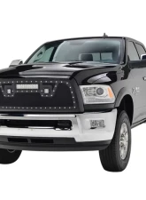 Paramount Automotive Evolution Stainless Steel Wire Mesh Packaged Grille Black w/ LED                                     - 48-0848 - Image 3