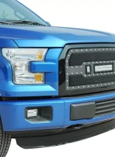 Paramount Automotive Evolution Stainless Steel Wire Mesh Packaged Grille Black w/ LED                                     - 48-0850 - Image 2