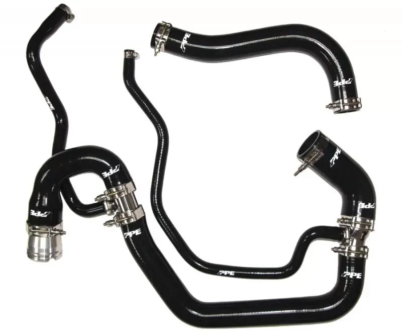 PPE Diesel Coolant Hose Kit 2006-10 LBZ / LMM (Black) - 119020200