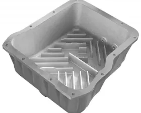 PPE Diesel Deep Transmission Pan for GM Allison 1000 & 2000 Series - Raw Finish