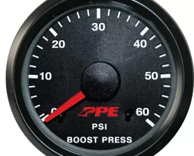 PPE Diesel Turbo Boost Gauge w/tubing kit