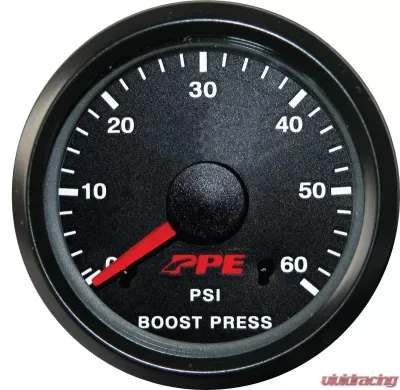 PPE Diesel Turbo Boost Gauge w/tubing kit - 516010000