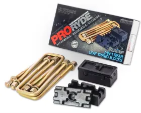 ProRYDE Suspension Systems Toyota 3-in-1 Block Kit w/U-Bolts-Tapered Toyota