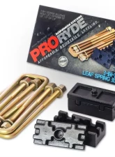 ProRYDE Suspension Systems Toyota 3-in-1 Block Kit w/U-Bolts-Tapered Toyota                                     - 52-5000T - Image 2