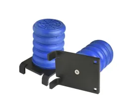 SuperSprings One-piece unit attached on one side used as an upgrade to factory bump stops