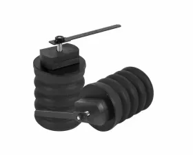 SuperSprings One-piece unit attached on one side used as an upgrade to factory bump stops
