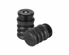 SuperSprings One-piece unit attached on one side used as an upgrade to factory bump stops