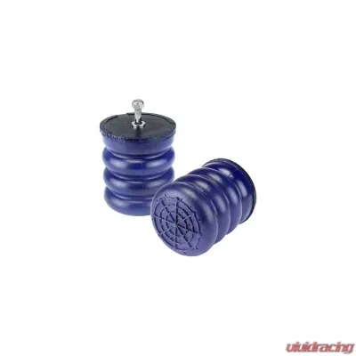SuperSprings One-piece unit attached on one side used as an upgrade to factory bump stops Front - SSF-106-40