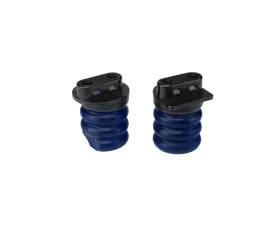 SuperSprings One-piece unit attached on one side used as an upgrade to factory bump stops Front
