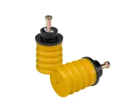 SuperSprings One-piece unit attached on one side used as an upgrade to factory bump stops Jeep Front
