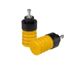 SuperSprings One-piece unit attached on one side used as an upgrade to factory bump stops Jeep Front
