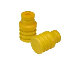 SuperSprings One-piece unit attached on one side used as an upgrade to factory bump stops Jeep Wrangler Front 1997-2006