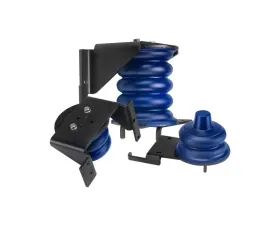 SuperSprings Two-piece unit attached top and bottom that allow unlimited travel Ford E-350 Rear