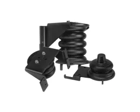 SuperSprings Two-piece unit attached top and bottom that allow unlimited travel Ford E-350 Rear