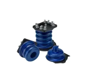 SuperSprings Two-piece unit attached top and bottom that allow unlimited travel Rear