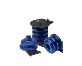 SuperSprings Two-piece unit attached top and bottom that allow unlimited travel Rear