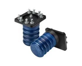 SuperSprings One-piece unit attached on one side used as an upgrade to factory bump stops Rear