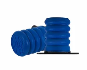 SuperSprings One-piece unit attached on one side used as an upgrade to factory bump stops