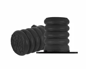 SuperSprings One-piece unit attached on one side used as an upgrade to factory bump stops