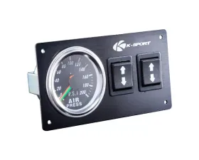 Ksport Deluxe Dual Needle Gauge Assembly