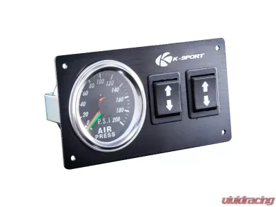 Ksport Deluxe Dual Needle Gauge Assembly - AIRACC-042