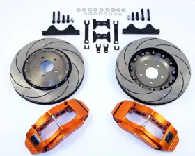 Ksport SuperComp 8 Piston 400mm Front Big Brake Kit Honda Civic DX LX 92-95
