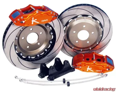 Ksport ProComp 6 Piston 304mm Front Big Brake Kit Honda Civic DX LX 92-95 - BKHD020-621SO