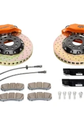 Ksport Dualcomp 4 Piston 330mm Rear Big Brake Kit - Drilled Nissan 350z 2003-2008                                     - BKNS260-435CO - Image 9