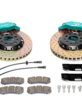 Ksport Dualcomp 4 Piston 330mm Rear Big Brake Kit - Slotted Nissan 350z 2003-2008                                     - BKNS260-435SO - Image 3