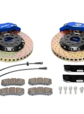 Ksport Dualcomp 4 Piston 356mm Rear Big Brake Kit - Drilled Nissan 350z 2003-2008                                     - BKNS260-445CO - Image 5