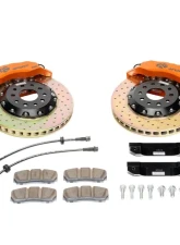 Ksport Slimline 3 Piston 350mm Front Big Brake Kit - Slotted Nissan Silvia 1999-2002                                     - BKNS230-342SO - Image 9