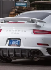 VR Aero Carbon Fiber Rear Diffuser Porsche 991 Turbo 2014-2016                                     - VR-991TT-611 - Image 8