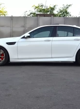 VR Aero Carbon Fiber Front Lip Spoiler BMW M5 F10 11-17 CLEARANCE                                     - VR-F10M5-600 - Image 5